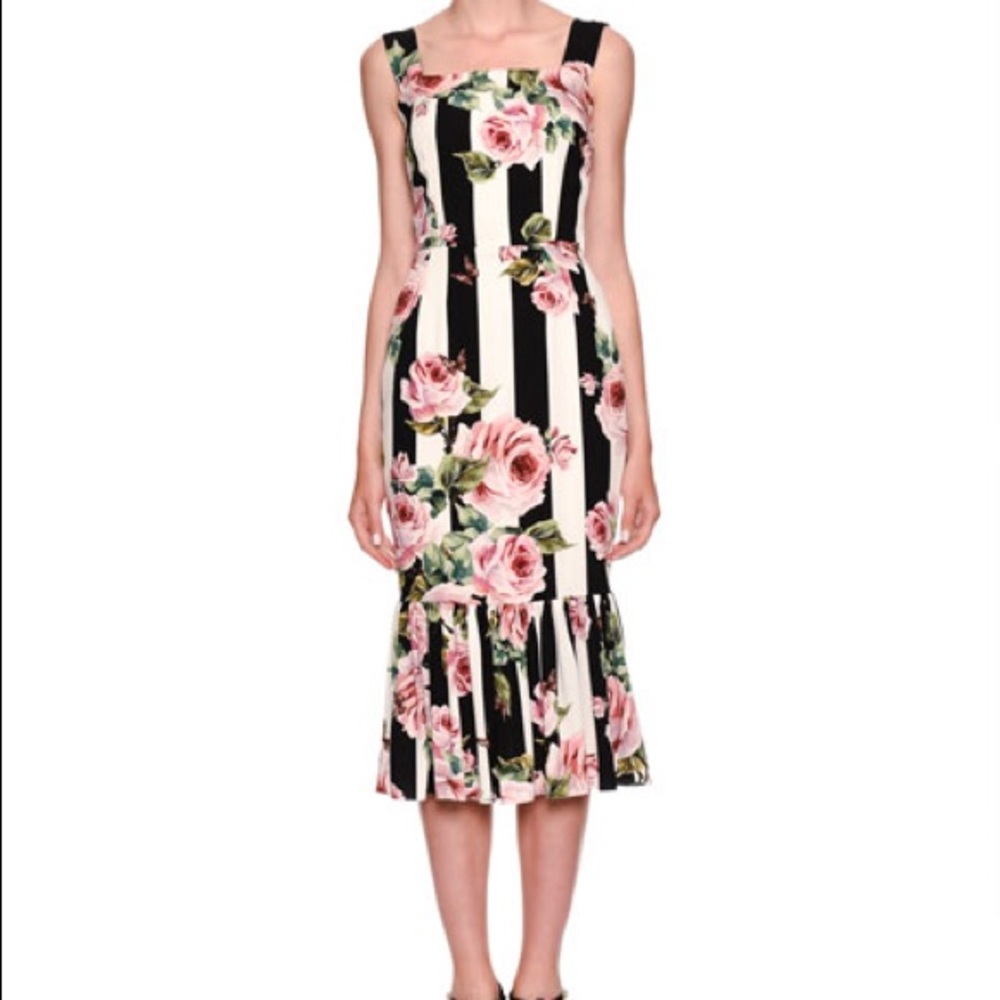 SOLD DOLCE AND GABBANA SILK DRESS